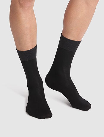 Lot de 2 Paires de Mi-Chaussettes Soft Touch