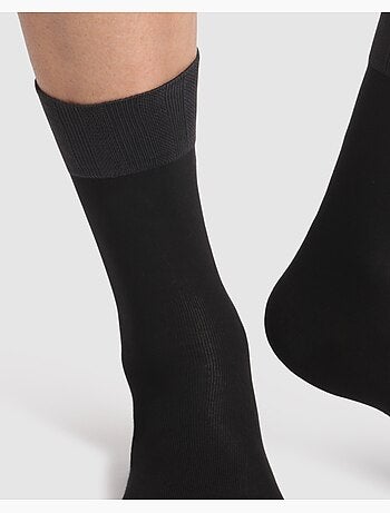 Lot de 2 Paires de Mi-Chaussettes Soft Touch