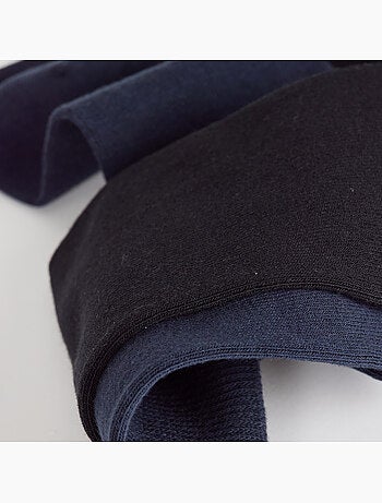 Lot de 2 paires de mi-chaussettes Thermo