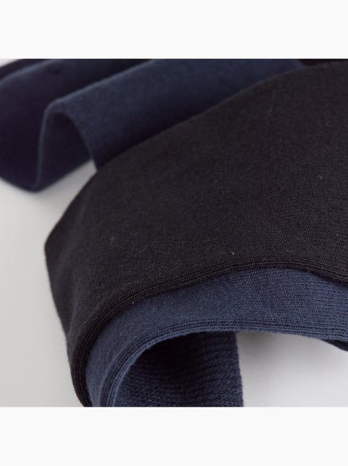Lot de 2 paires de mi-chaussettes Thermo - Kiabi Lot de 2 paires de mi-chaussettes Thermo - Kiabi