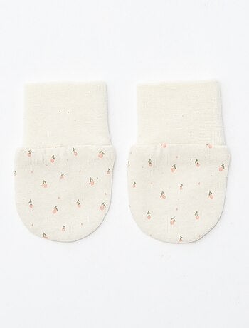Lot de 2 paires de moufles anti-griffes