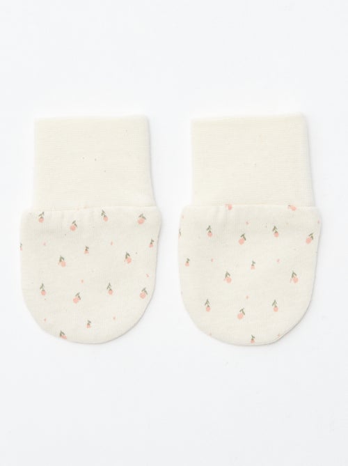 Lot de 2 paires de moufles anti-griffes - Kiabi