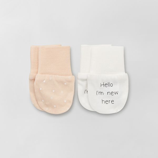 Lot De 2 Paires De Moufles Bebe Garcon Gris Kiabi 3 00