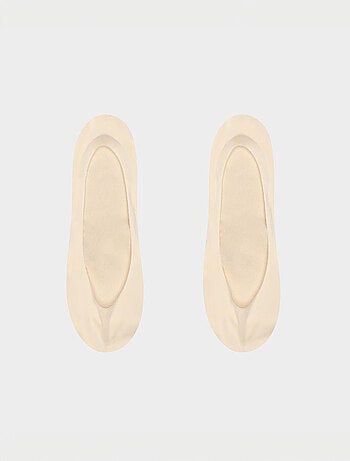 Lot de 2 Paires de Protège-pieds Invisifit