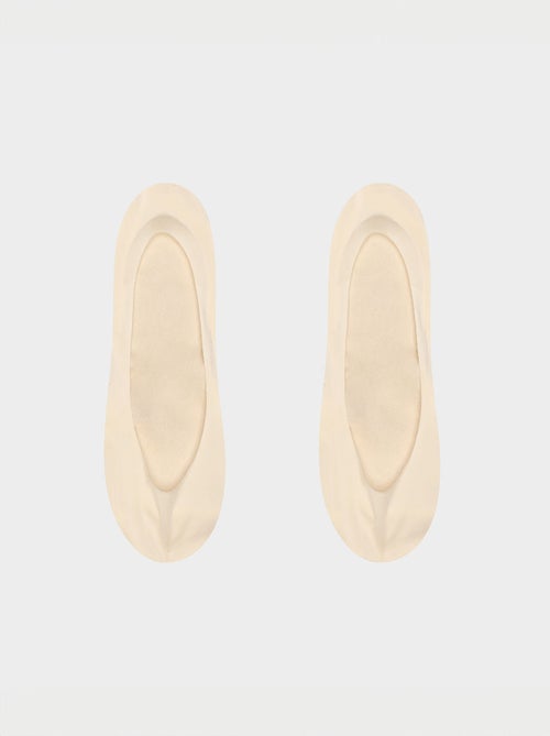 Lot de 2 Paires de Protège-pieds Invisifit - Kiabi