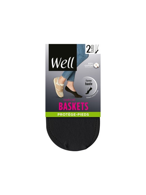 Lot de 2 paires de protège-pieds SPÉCIAL BASKETS - Kiabi