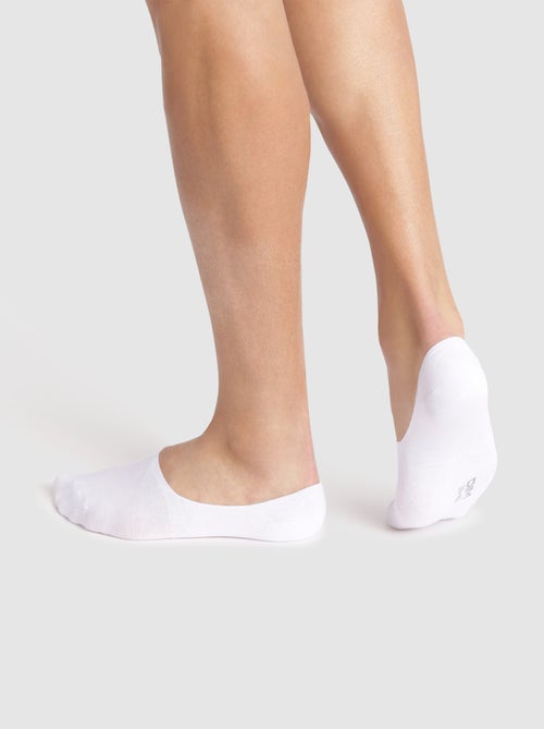 Lot de 2 Paires de Protèges-Pieds Basique Coton - Kiabi