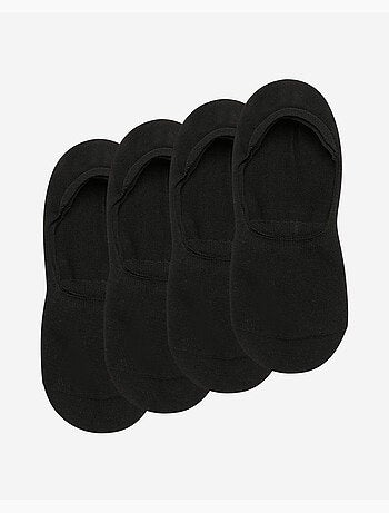 Lot de 2 Paires de Protèges-Pieds Basique Coton