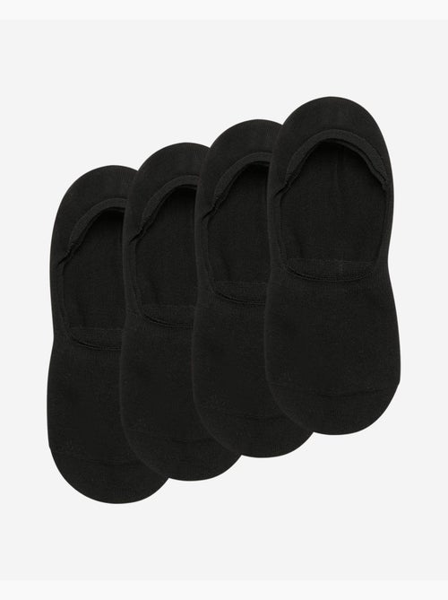 Lot de 2 Paires de Protèges-Pieds Basique Coton - Kiabi