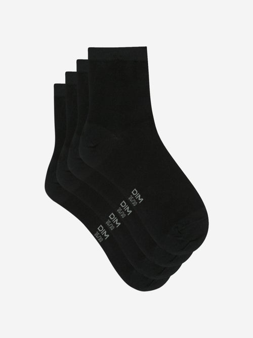 Lot de 2 Paires de Socquettes Basique Coton - Kiabi