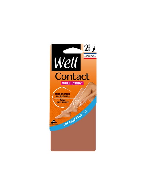 Lot de 2 paires de socquettes CONTACT - Kiabi