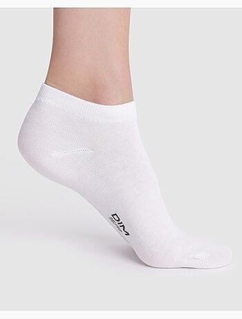 Lot de 2 Paires de Socquettes Courtes Basique Coton