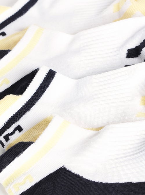 Lot de 2 paires de socquettes courtes de sport - Kiabi