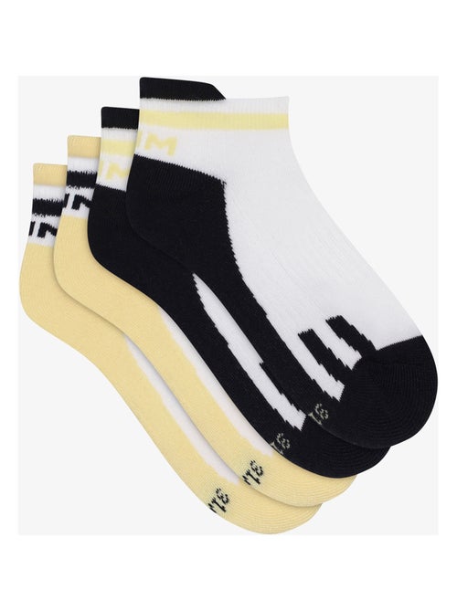 Lot de 2 paires de socquettes courtes de sport - Kiabi