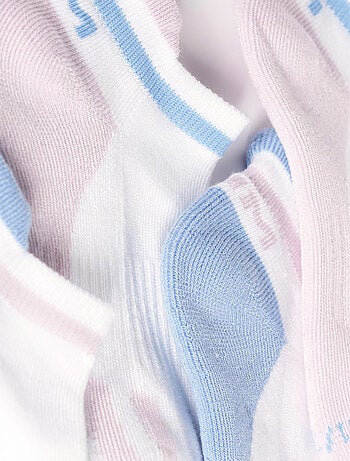 Lot de 2 paires de socquettes courtes de sport