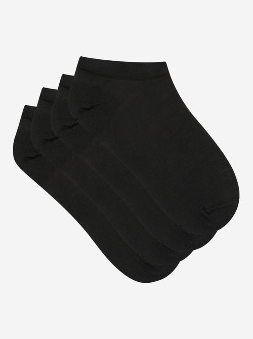 Lot de 2 Paires de Socquettes Courtes Light Coton - Kiabi