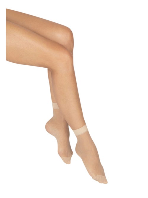 Lot de 2 paires de socquettes ELASTIVOILE - Kiabi
