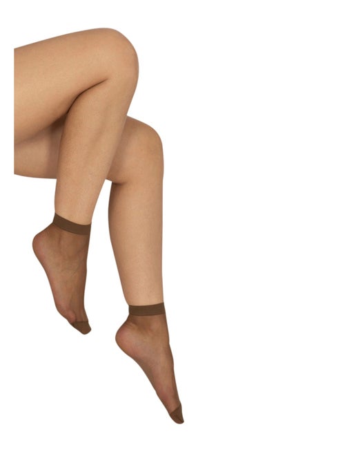 Lot de 2 paires de socquettes ELASTIVOILE - Kiabi