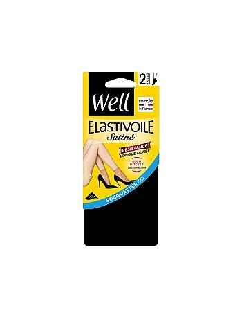 Lot de 2 paires de socquettes ELASTIVOILE