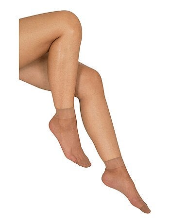Lot de 2 paires de socquettes INFINI CONFORT