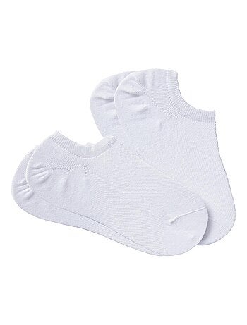 Lot de 2 paires de socquettes mixtes et invisibles Climatyl - Damart