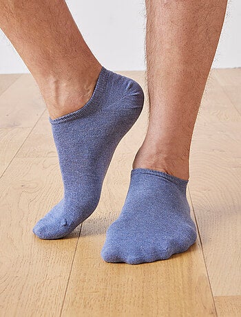 Lot de 2 paires de socquettes mixtes invisibles - Damart