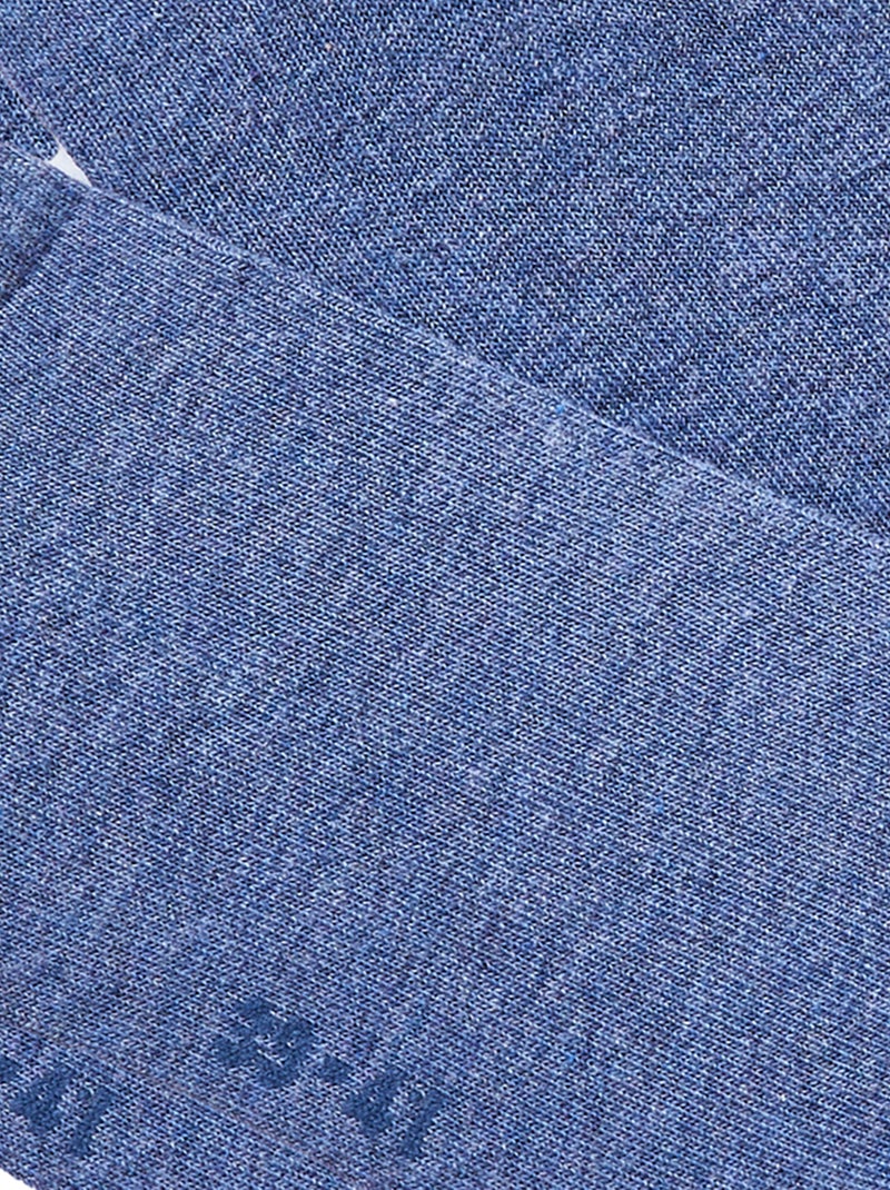 Lot de 2 paires de socquettes mixtes invisibles - Damart Bleu - Kiabi