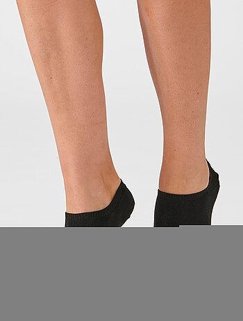 Lot de 2 paires de socquettes mixtes invisibles - Damart