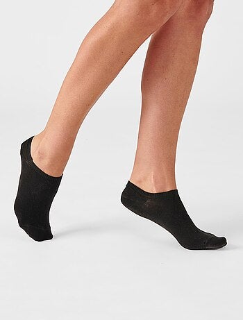 Lot de 2 paires de socquettes mixtes invisibles - Damart