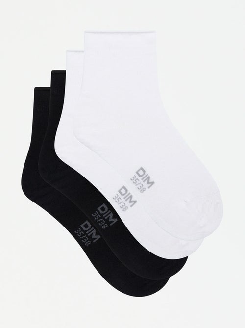 Lot de 2 Paires de Socquettes Modal - Kiabi