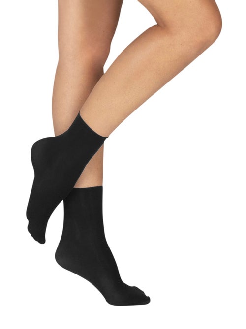 Lot de 2 paires de socquettes MON INDISPENSABLE - Kiabi