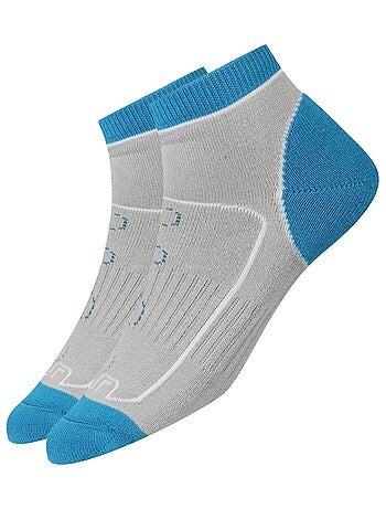 Lot de 2 paires de socquettes motif/style blocs de couleurs samaris trail - regatta