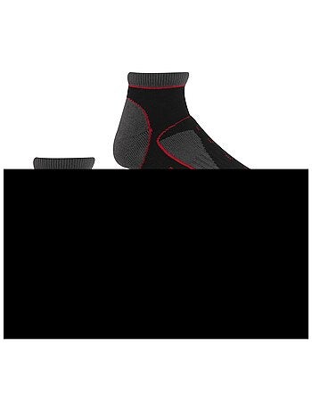 Lot de 2 paires de socquettes motif/style blocs de couleurs samaris trail - regatta