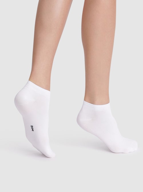 Lot de 2 Paires de Socquettes Skin - Kiabi