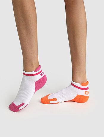 Lot de 2 paires de socquettes courtes de sport