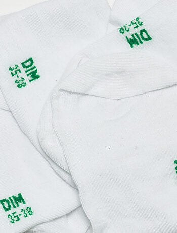 Lot de 2 paires de socquettes unies Gots Good Socks