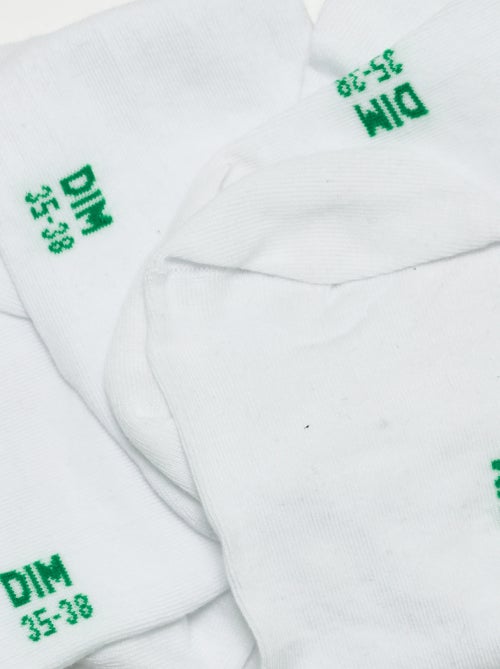 Lot de 2 paires de socquettes unies Gots Good Socks - Kiabi
