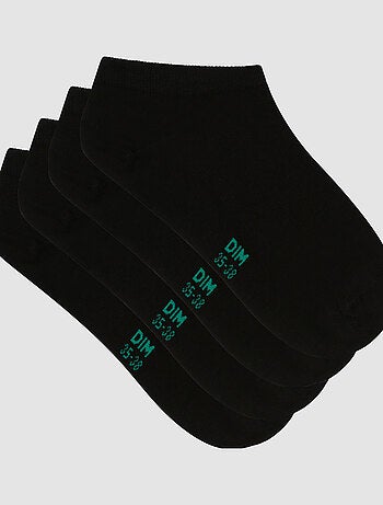 Lot de 2 paires de socquettes unies Gots Good Socks