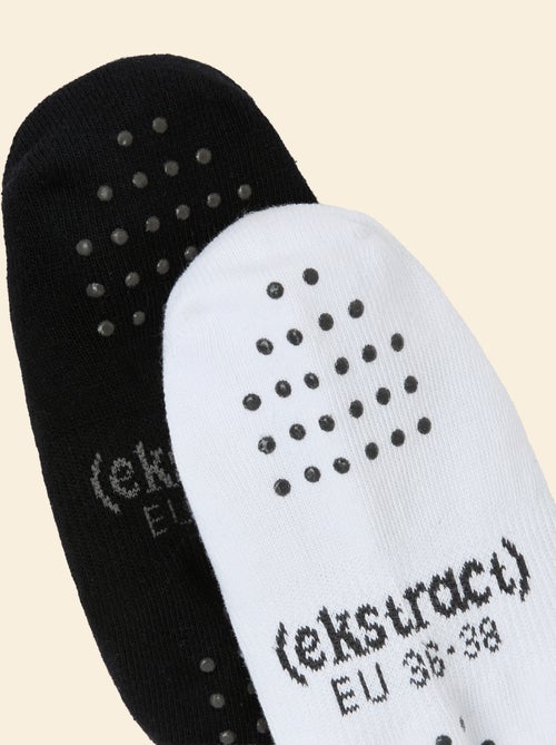 Lot de 2 paires de soquettes yoga - (ekstract) - Kiabi