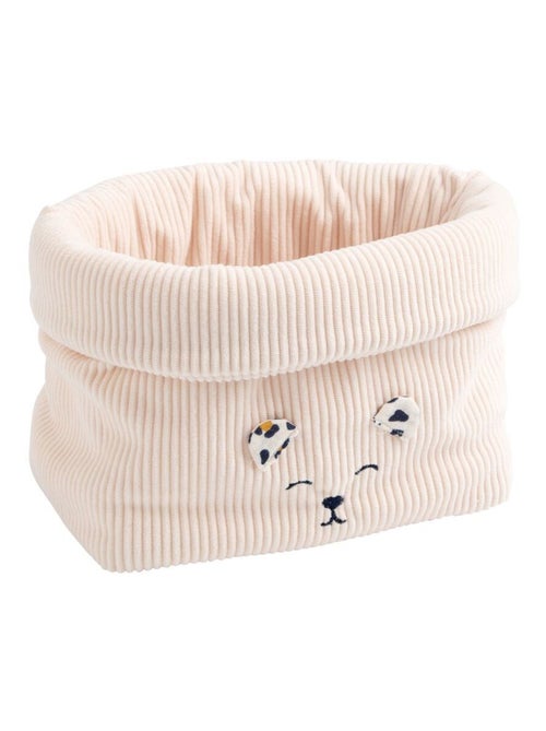Lot de 2 panières de rangement en velours côtelé - SAUTHON - Kiabi