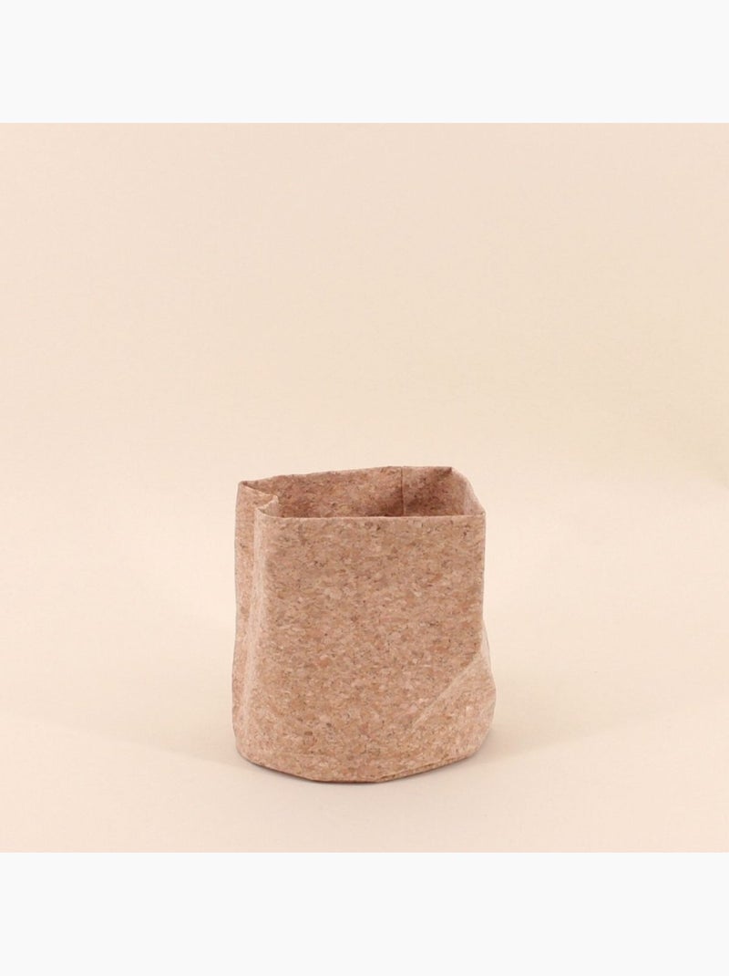Lot de 2 panières en liège 15x16cm Beige - Kiabi