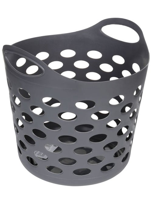 Lot de 2 paniers à linge ronds flexibles - Kiabi