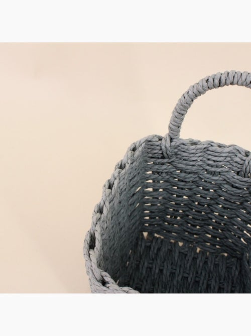 Lot de 2 paniers à suspendre en papier 15x14x14cm - Kiabi