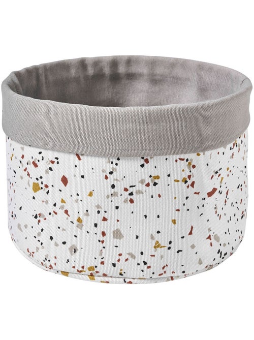 Lot de 2 paniers de rangement en polycoton terrazzo - Guy Levasseur - Kiabi