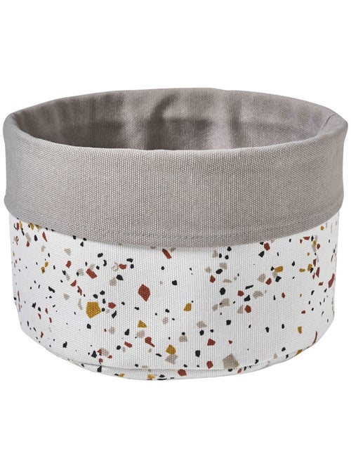 Lot de 2 paniers de rangement en polycoton terrazzo - Guy Levasseur - Kiabi