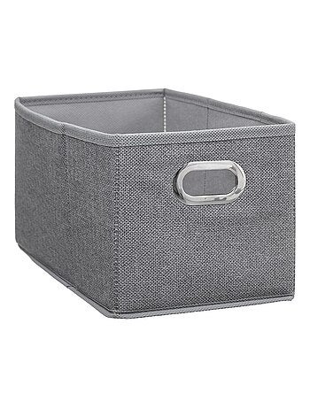 Lot de 2 paniers de rangement en tissu avec poignée MIX'N MODUL
