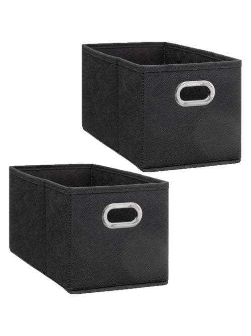 Lot de 2 paniers de rangement en tissu avec poignée MIX'N MODUL - Kiabi