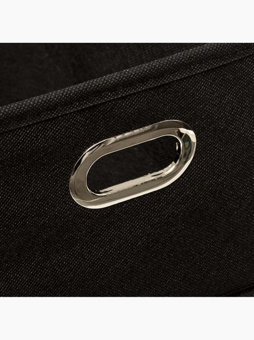 Lot de 2 paniers de rangement en tissu avec poignée MIX'N MODUL - Kiabi Lot de 2 paniers de rangement en tissu avec poignée MIX'N MODUL - Kiabi