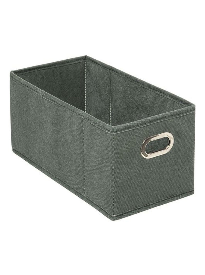 Lot de 2 paniers de rangement en tissu avec poignée MIX'N MODUL Vert - Kiabi