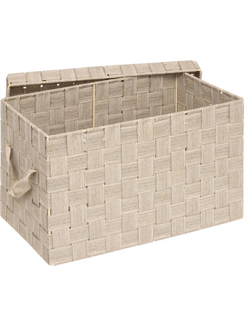 Lot de 2 paniers de rangement LISE Beige - Kiabi